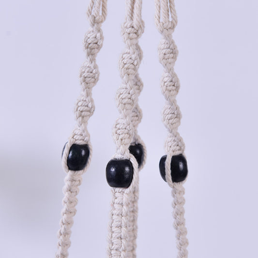 Handmade Woven Hanging Net Bag for Flower Pots